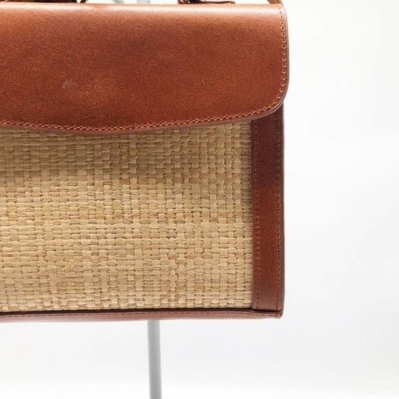 MOST WANTED USA Elizabeth Straw Saddle Bag - Picture 2 of 5